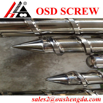 Injection pet screw barrel for injection molding machine